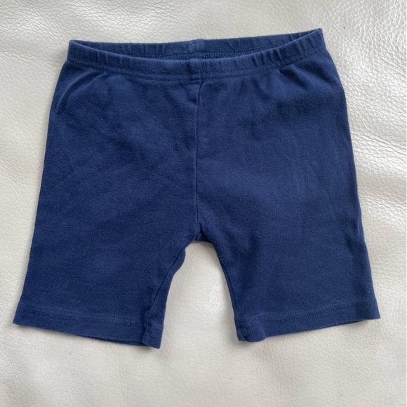 6/$20💥4T Navy Marine Blue Bicycle Shorts / Cartwheel Shorts, Soft 100% Cotton - Picture 1 of 5